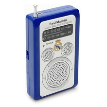 ТРАНЗИСТОР радио Реал Мадрид С. Ф. 714623 белый