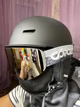 COPOZZ-Gafas de esquí magnéticas OTG para hombre y mujer, máscara de Snowboard para hombre y mujer, gafas personalizadas, protección cilíndrica UV400, gafas de nieve para adulto