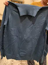 Suéter de cuello alto de Cachemira para mujer, Jersey de punto de manga larga, grueso y suelto, Invierno