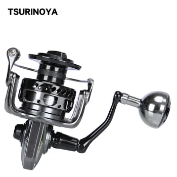 

TSURINOYA Spinning Reel BROWN BEAR 6000 7000 Powerful 20kg Boat Trolling Jig Wheel 9+1BB Anti-corrosion Full Metal JIgging Reel