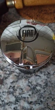 Con Led coche con luces logotipo creativo Cenicero con personalidad para Fiat 500c Aegea Panda Uno Palio Tipo Doblo emblema de coche Auto Accesorios