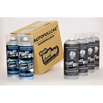 

PACK 6 SPRAYS FULL DIP ALUMINUM metallized EXTRA BRIGHT