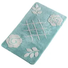 Коврик для ванной-коврики | коврик для ванной нескользящие Противоскользящие коврики Пастельная мята 60X100 см