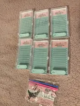 NATUHANA-pestañas postizas 2D 3D 4D 5D 6D, tallo corto, prefabricadas, volumen ruso, plumas de visón falso, extensiones de pestañas prefabricadas, maquillaje Cilios