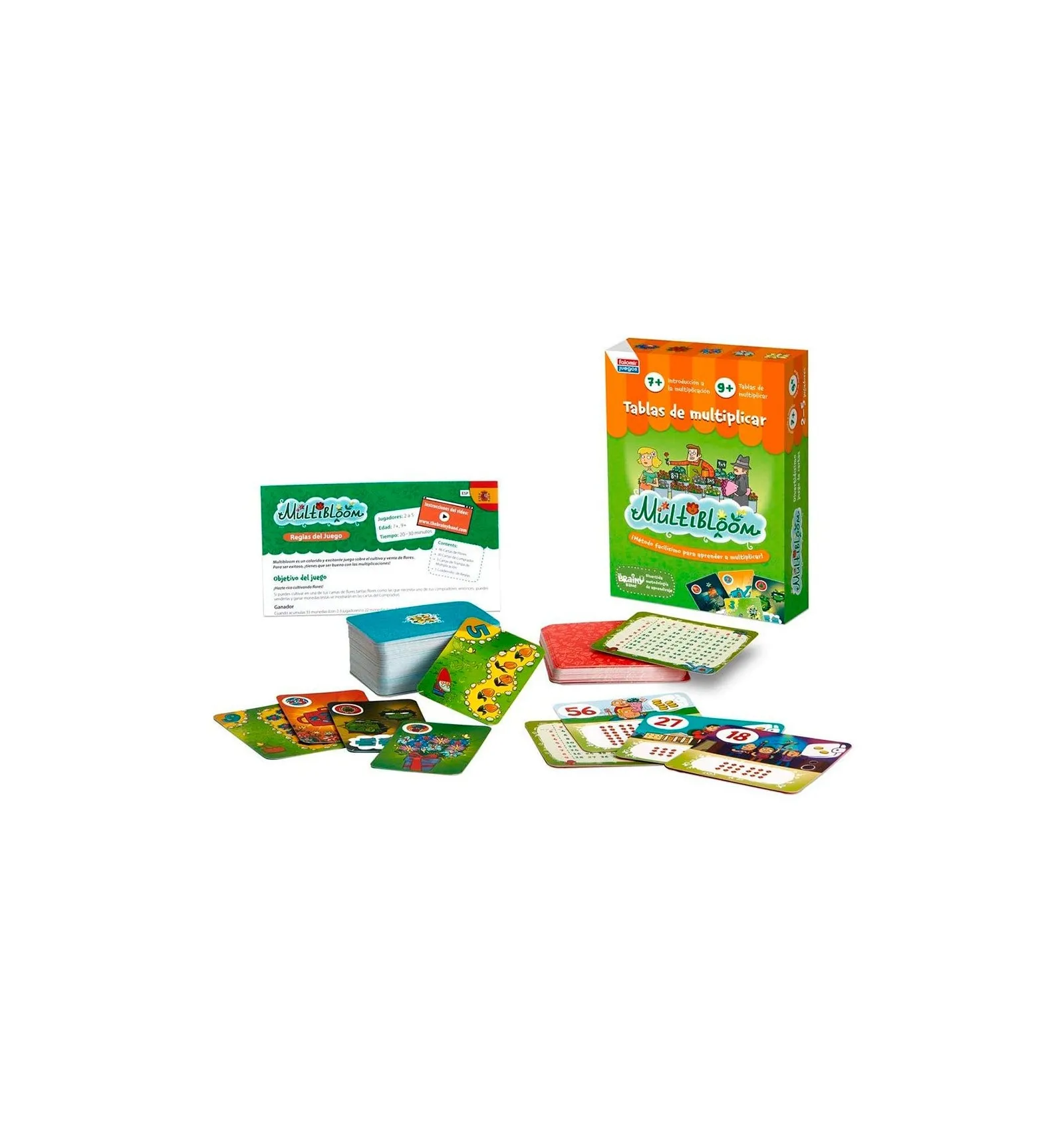 Educational game FALOMIR MULTIBLOOM multiplication tables afbeelding