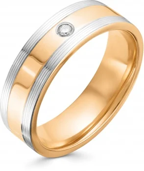 

Alcor ring with 1 red gold diamond