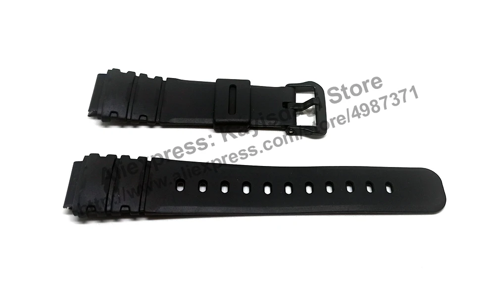 Asli Casio AW 41 , AW 40 Bidang Pelatih Tali 16Mm Karet Hitam  NOS|Watchbands| - AliExpress