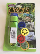 Balleenshiny-rompecabezas de interacción para padres e hijos, juguete luminoso para Educación Temprana, lámpara de proyector de Tobogán, Animal, dinosaurio