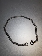 Cadena de eslabones cubanos de acero inoxidable para hombre, pulsera minimalista de 3-11mm, venta al por mayor