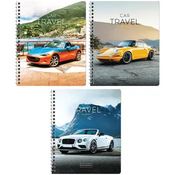 

Notebook 48L A5, cage on the crest Artspace "Auto. Car travel ", glossy UV-lacquer
