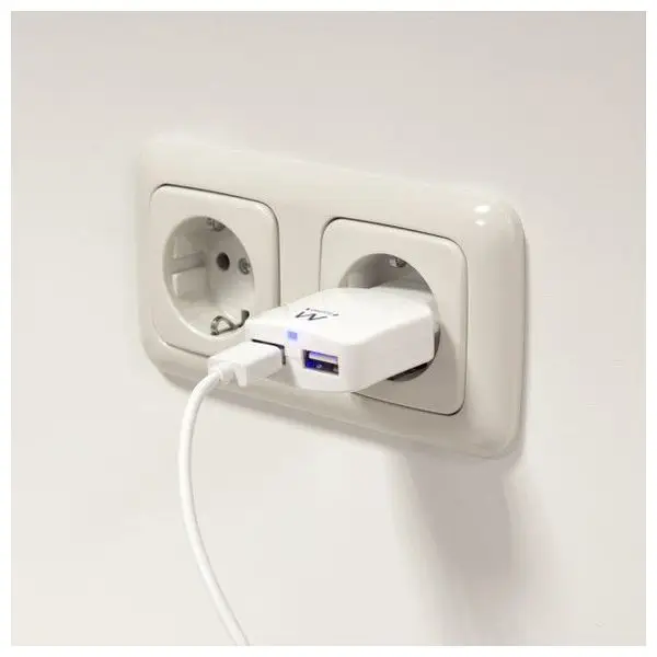 Настенный Зарядное устройство 2 в 1 Ewent EW1302 5V 2.4A 12 Вт|Зарядки для планшетов| |