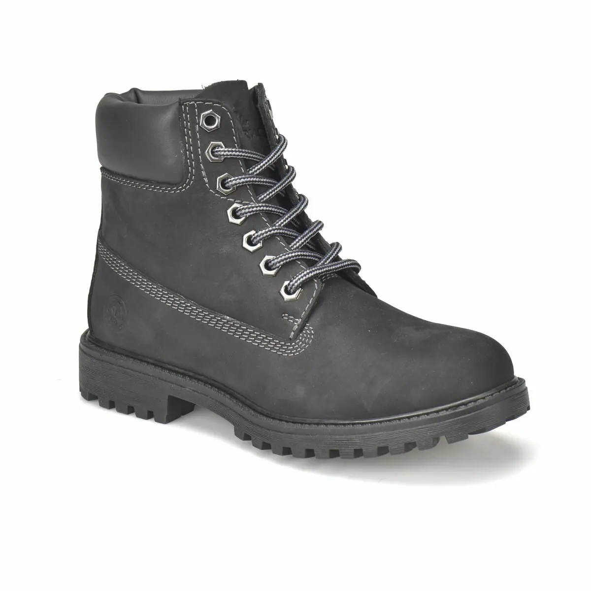 Черные женские ботинки FLO RIVER NUB LUMBERJACK