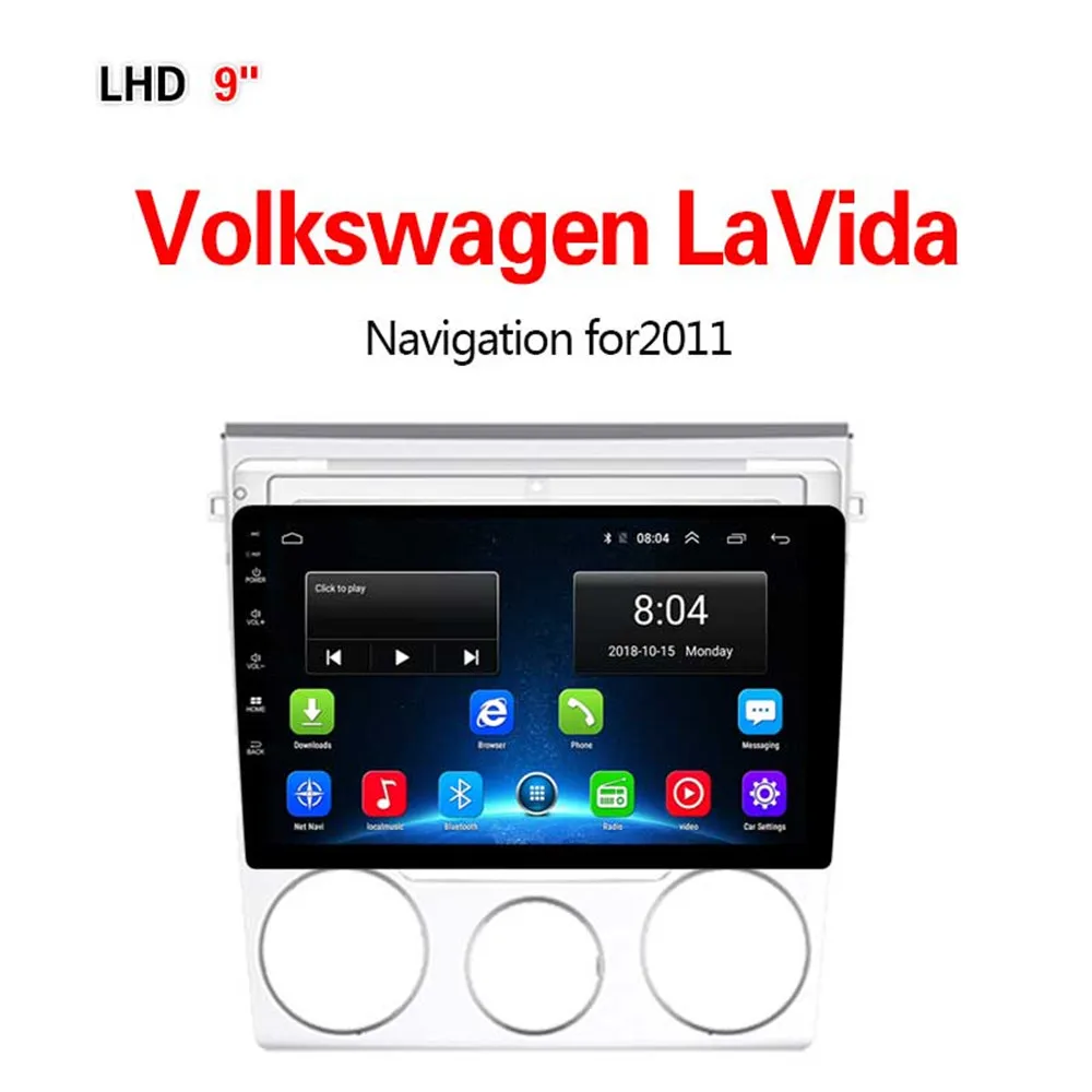 Lionet gps навигация для автомобиля Volkswagen Lavida 2011 9 дюймов LV1009X