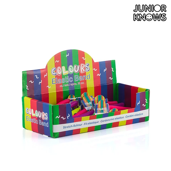 Эластичный ТЕКСТИЛЬНЫЙ ШНУР Junior Know colors
