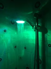 Cabezal de ducha con cambio de Color, luz Led brillante, automático, cambio de 7 colores, ahorro de agua, decoración de baño de ducha