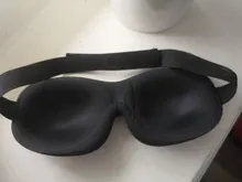 BYEPAIN-mascarilla 3D para dormir, máscara de algodón transpirable con relleno para dormir, los ojos con parche para bloqueo de luz, 1 Uds.