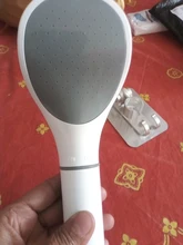 Cabezal de ducha de lluvia a presión de alta calidad, boquilla de pulverización de filtro de ahorro de agua, ahorro de agua de alta presión, color blanco