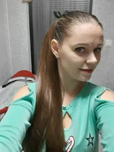 Eunice-coletero largo y recto con Clip en la cola, postizo con horquillas, extensiones de cabello sintético