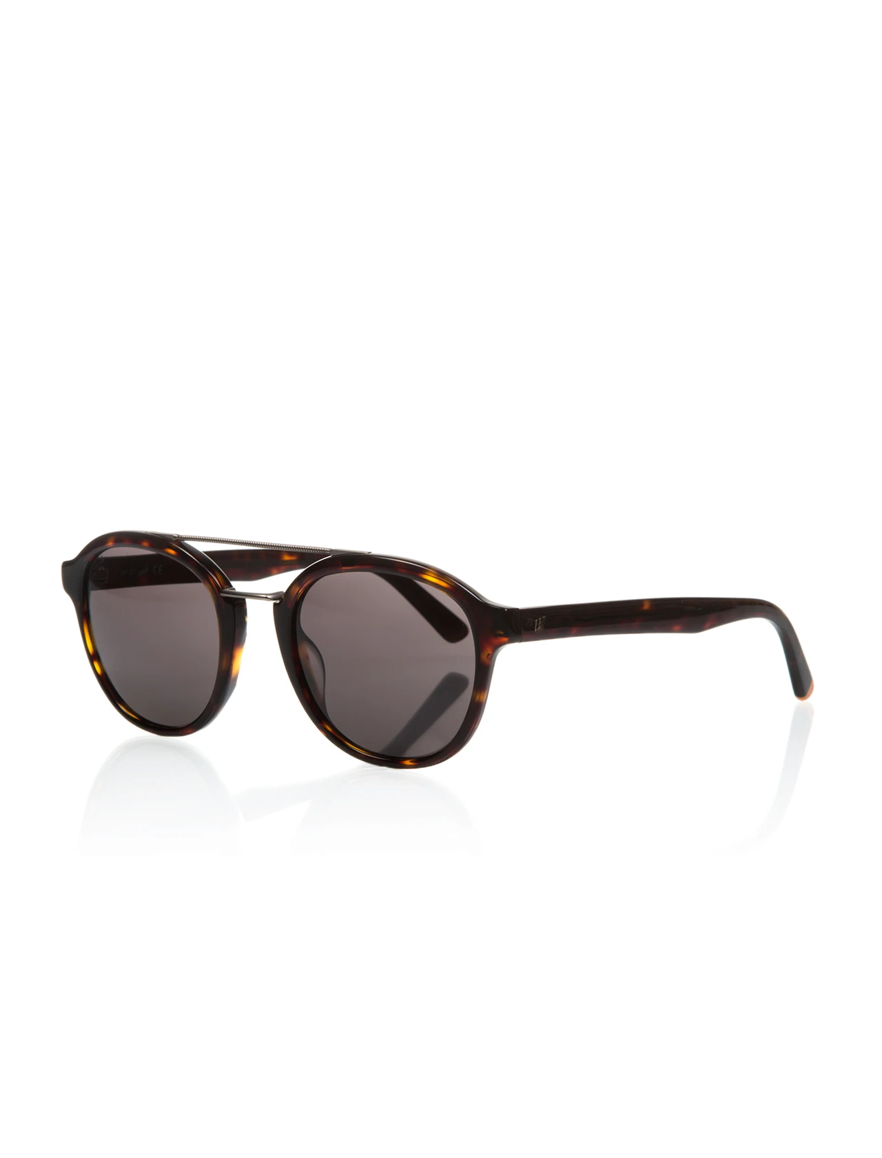 

Unisex sunglasses w 0169 52a bone Brown organic rectangle rectangular 51-21-145 web