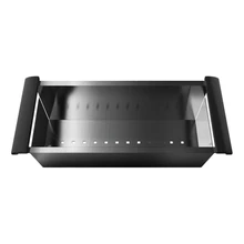 Коландер для кухонной мойки Omoikiri CO-02-PVD-GM(Нержавеющая сталь, съемный