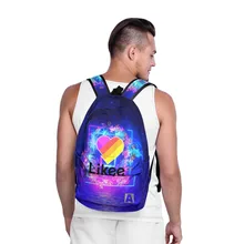 Рюкзак 3D «РЮКЗАК LIKE 18, для мальчиков и девочек, для школы, для отдыха, яркие краски