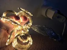 LED Garland Curtains Usb-Power-Fairy-Lights Christmas-Decoration Living-Control Remote