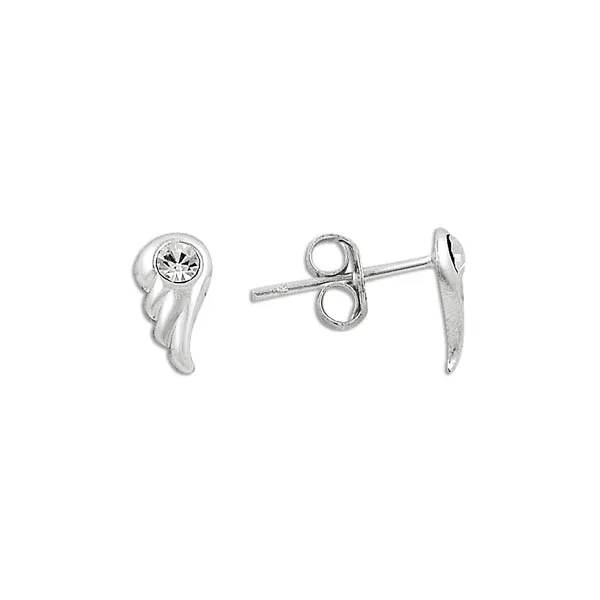 Серебряные 925 пробы Серьги с кубическим цирконием
