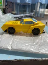Kit de transformación de Robot 2 en 1 para niños, modelo de coche deformado de 12cm, regalo para niños