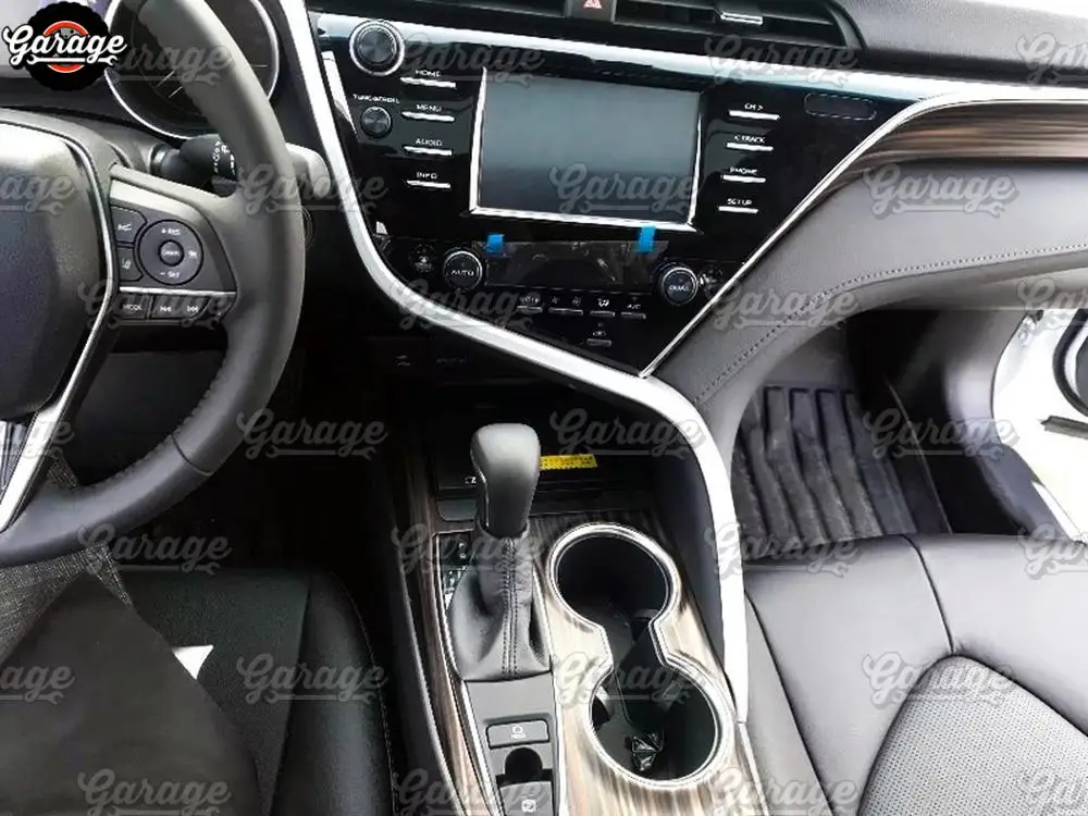 Накладка на центральную консоль для Toyota Camry-ABS пластик литье 1 комплект/1 шт украшение автомобиля Стайлинг