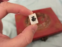 Mahjong-Set Game-Board Chinese-Toy Gambling Portable Party 144 with Box Tiles Numbered