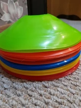 Disc-Cone-Set Plastic-Stand-Holder Game-Disc Football-Ball Soccer Training-Space Agility