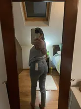 Karo888-pantalones vaqueros de cintura alta para mujer, de pitillo Pantalón ajustado, elásticos, informales, a la moda, novedad de 2020