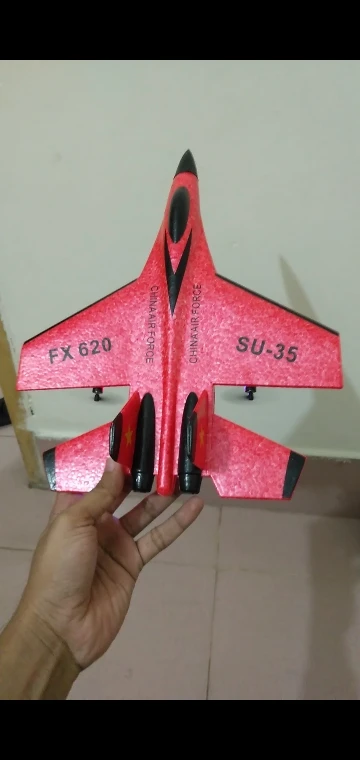 Attachment image review on RC Foam Aircraft SU-35 Plane 2.4G Radio Control