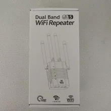 Wifi Repeater Amplifier Network-Extender Fi-Signal-Booster 5ghz 1200mbps Long-Range Wireless