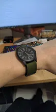 Air Force-reloj con correa de nailon para hombre, cronógrafo deportivo de cuarzo con pantalla de 24H para exteriores