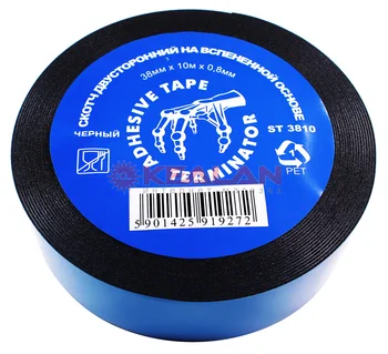 

Terminator St 3810 Scotch double-sided Black, 38mm, 10 m.
