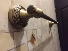 Faucet Towel-Ring Paper-Holder Soap-Dish Toilet-Brush Bathroom-Accessories Bath-Rack