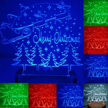 

N-060 New Year-3D USB led Eco-friendly lamp night light, hand, table night light, home decor,