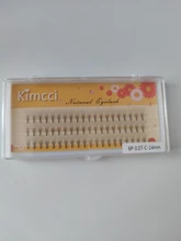 Kimcci-extensiones de pestañas individuales, 2D/3D/4D/5D/6D, profesional, suave, Natural, negro, maquillaje de pestañas postizas
