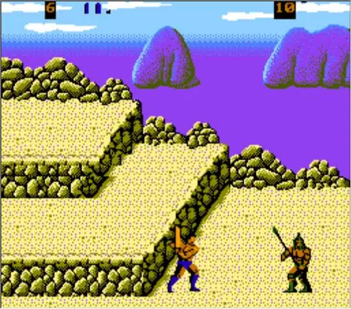 Игровой картридж Golden Axe III для консоли NES