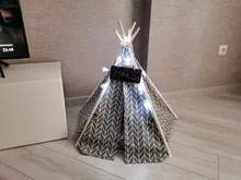 Pet-Tent House Kennels Teepee Puppy-Cat Cave Kitten Outdoor Portable Linen with Mat