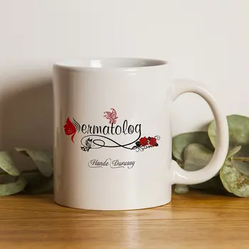 

Personalized Professional Dermatologist White Mug Cup