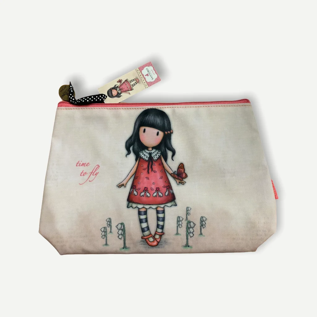 estuche de viaje Time to Fly medidas: cm de cremallera|Bolsas y estuches de cosméticos| - AliExpress