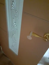 Perilla de puerta de pared, almohadilla silenciadora de impactos, manija de la puerta del armario, silenciador de bloqueo de silicona anticolisión, amortiguador, Tope de puerta, 2 uds.