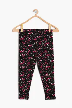 

Koton kids Navy Blue Female Child Pattern Leggings