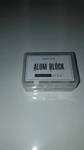 Bloque de alumbre para desodorante, piedra de cristal, piedra de alumbre, desodorante, barra de cristal, 100gr, Envío Gratis