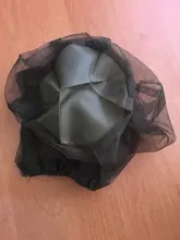 Tapa de pesca al aire libre Midge Mosquito insecto sombrero de pesca red para insectos la cabeza, cara-Red Protector Camping caza pesca ropa