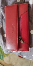 Cartera de piel auténtica para mujer, bolso de dinero a la moda, con cremallera, tarjetero, práctico, para teléfono, de alta capacidad, nuevo estilo