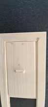 Rejilla de ventilación para baño de verano, ventana del obturador de fácil instalación, ventilación de aire para Sauna práctica, accesorios ajustables de madera de cedro suave para el hogar