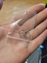 Pendientes de tuerca geométricos para mujer, Piercing de Plata de Ley 925 para prevenir alergias, accesorios eh1313